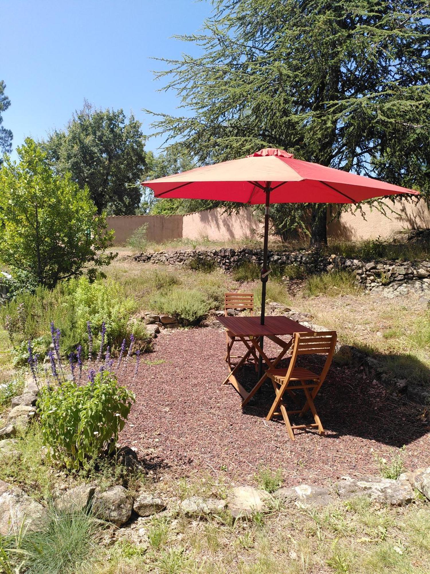 Brin D Ardeche Bed & Breakfast Lentilleres Eksteriør bilde